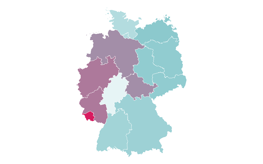 Affinity by region — Cool jazz, Germany