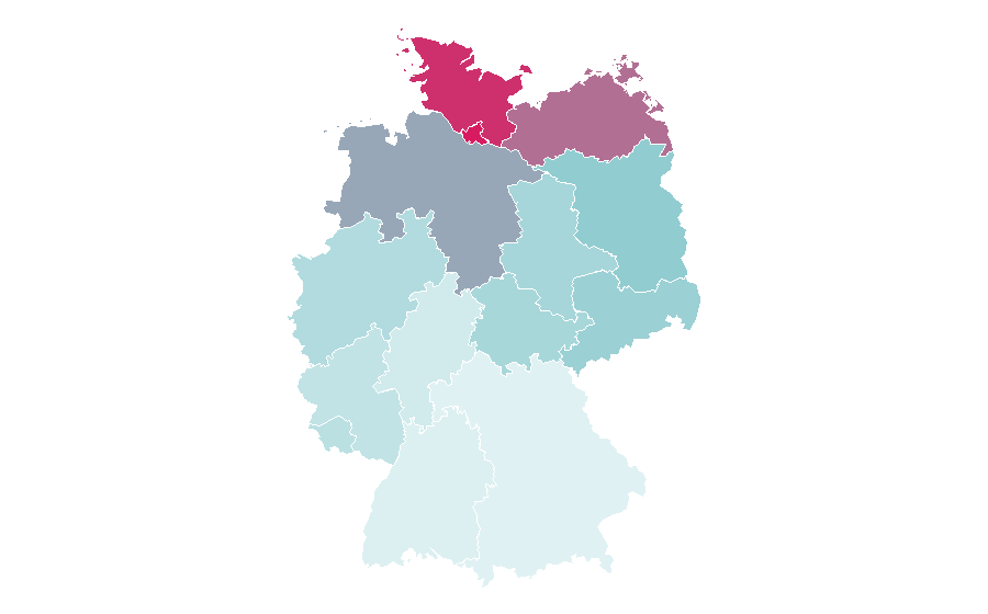 Affinity by region — Cornelia Poletto, Germany