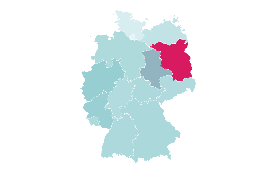 Affinité par région — Cornelsen, Allemagne