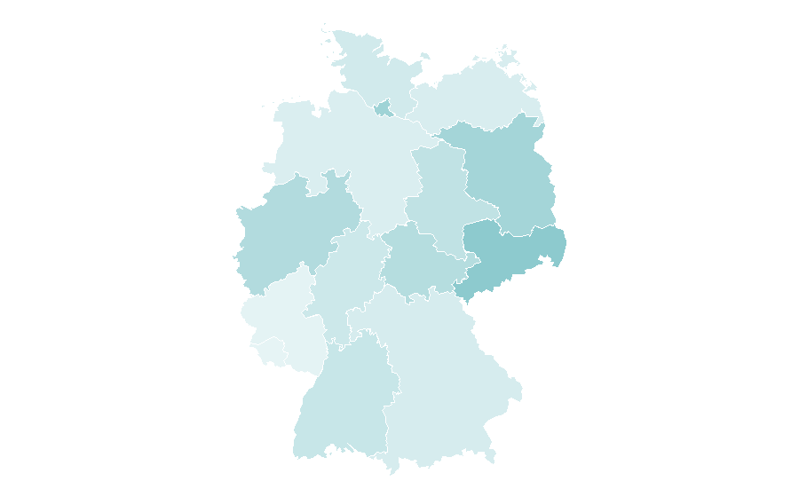 Affinity by region — Correctiv, Germany