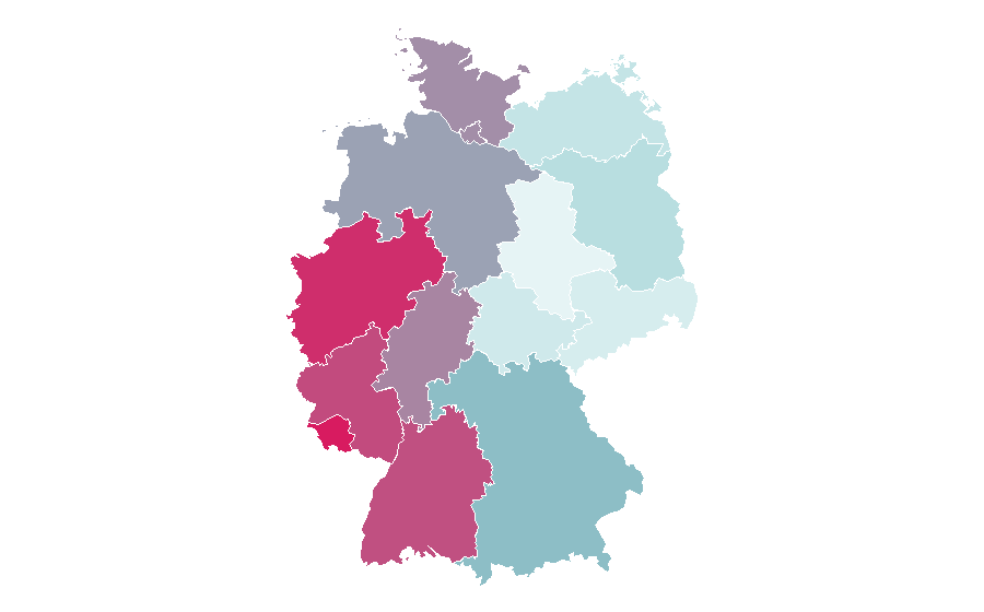 Affinity by region — Costa Blanca, Germany