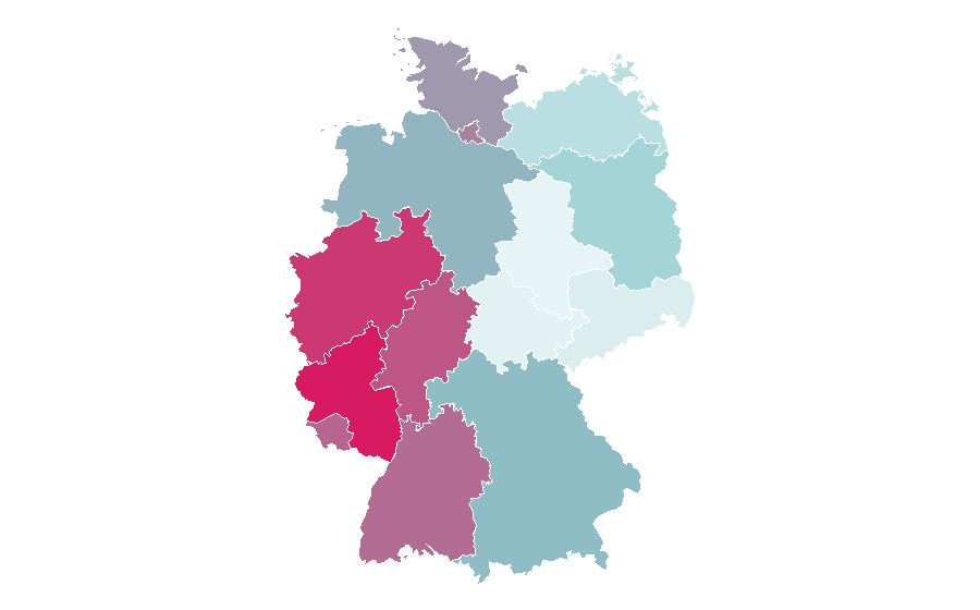 Affinity by region — Costa del Sol, Germany