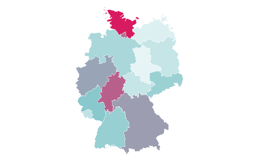 Affinity by region — Cougar, Germany