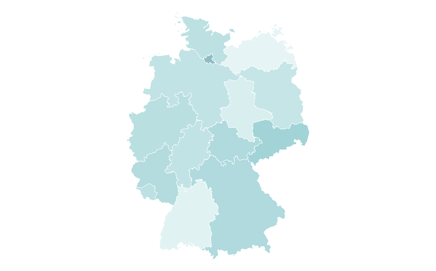 Affinity by region — Courtney Love, Germany