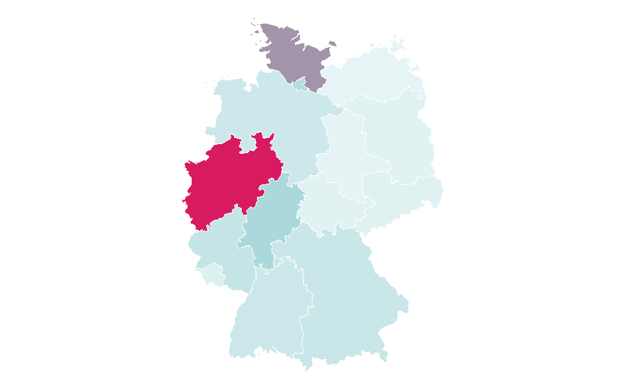 Affinity by region — Covestro, Germany