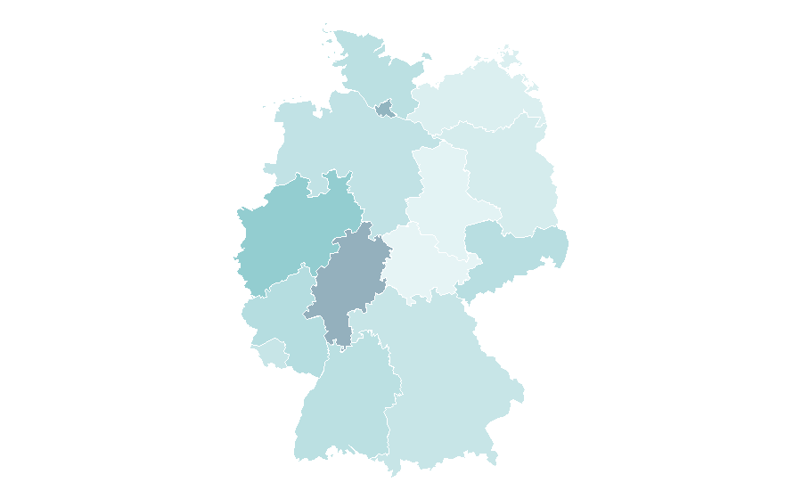 Affinity by region — Cowboy Bebop, Germany