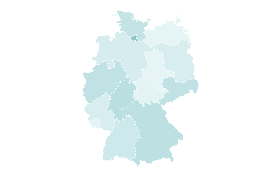 Affinity by region — Craft Beer, Germany