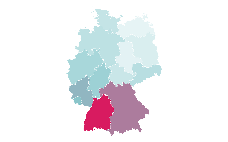 Affinität nach Region — Crans-Montana, Deutschland