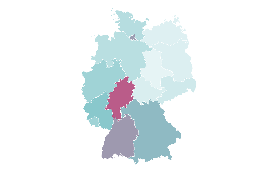 Affinity by region — Crest (toothpaste), Germany