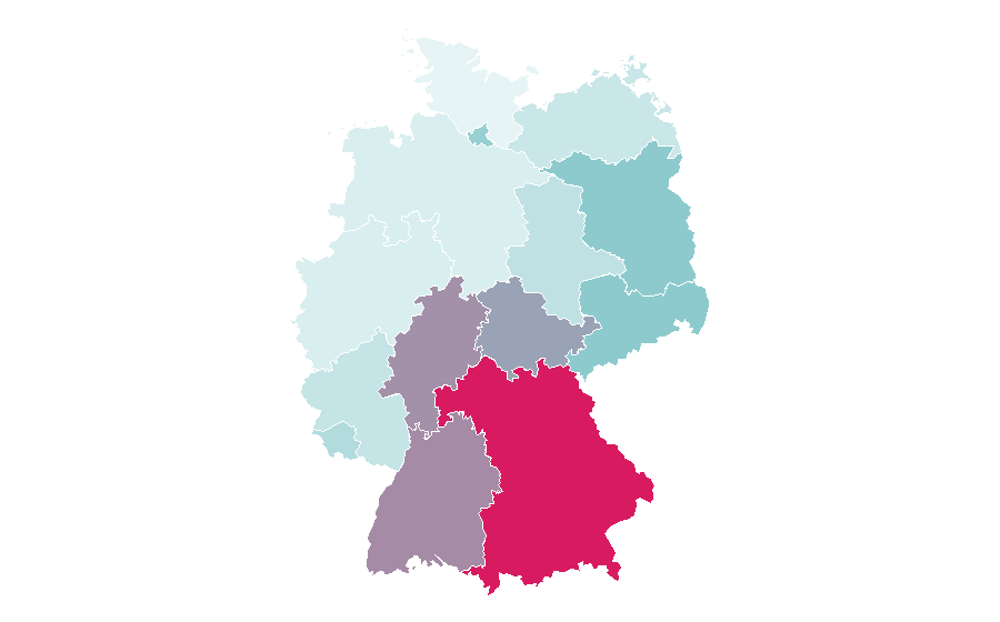 Affinità per regione — Cro (rapper), Germania