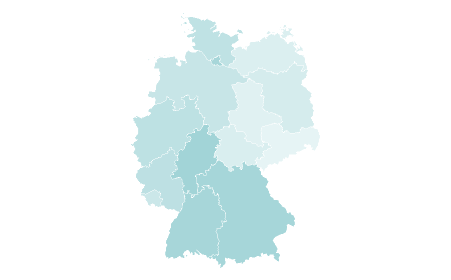 Affinità per regione — CrossFit, Germania