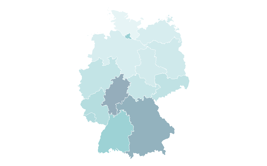 Affinity by region — Crowdsourcing, Germany