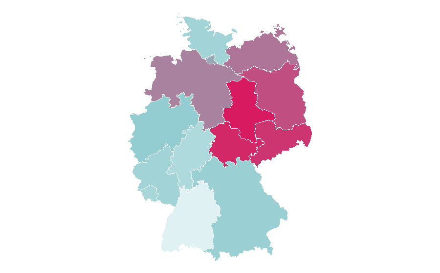 Affinity by region — Cruel Intentions, Germany