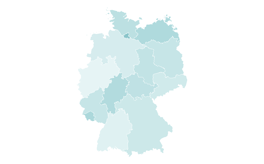 Affinity by region — Crystal Cruises, Germany