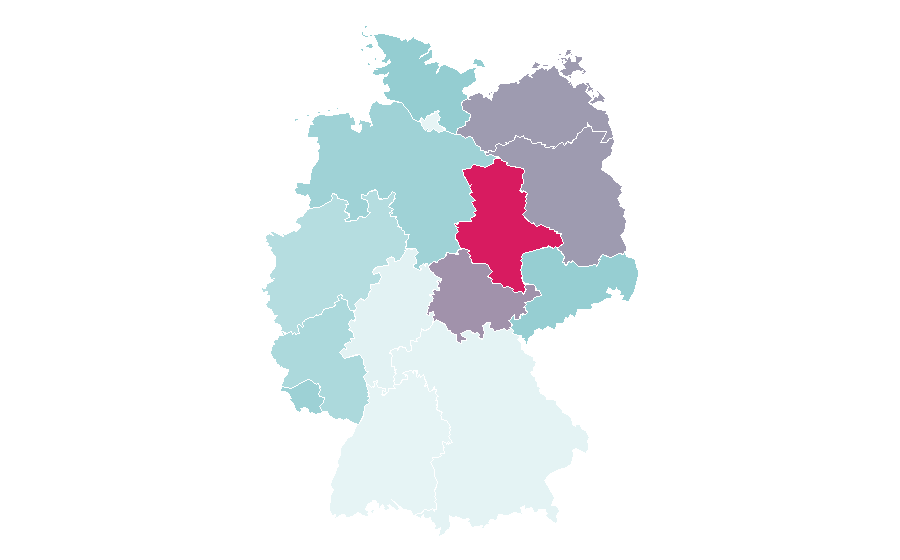 Affinity by region — CSI: Crime Scene Investigation, Germany