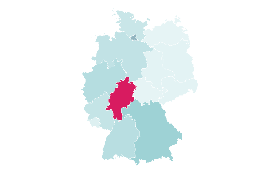 Affinity by region — Cumin, Germany