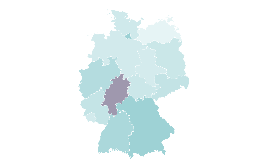 Affinity by region — Cupboard, Germany