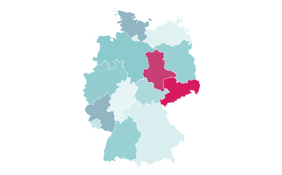 Affinity by region — Curator, Germany
