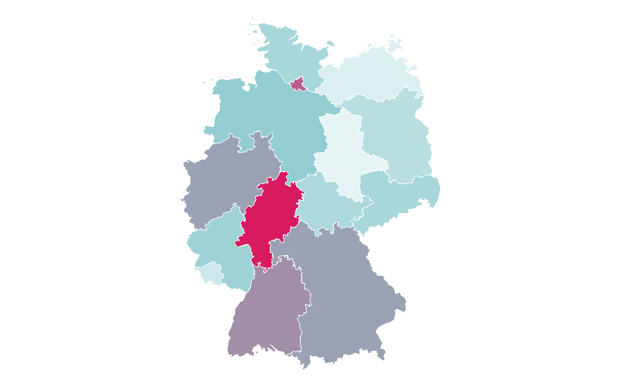 Affinità per regione — Currency, Germania