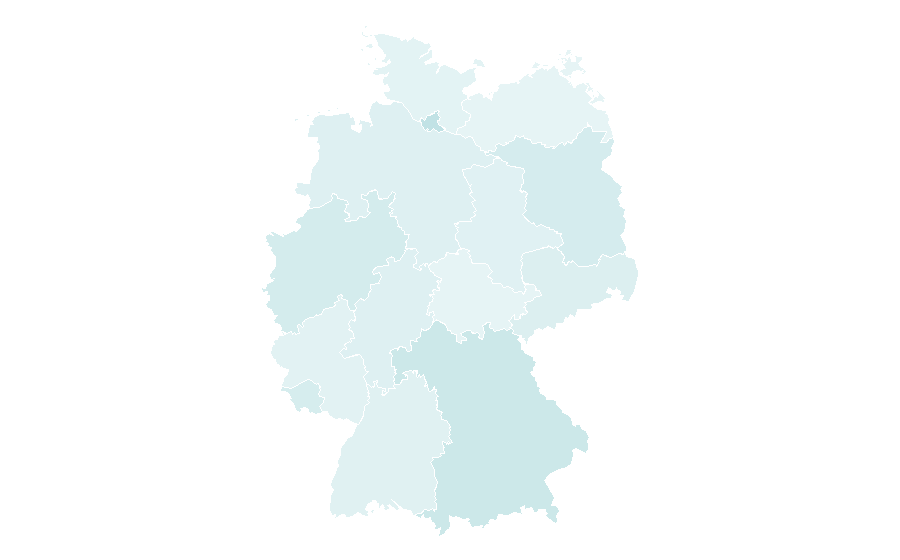 Affinity by region — Currywurst, Germany