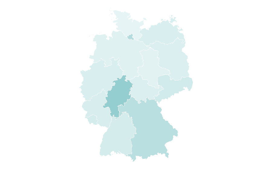 Affinity by region — Cushion, Germany