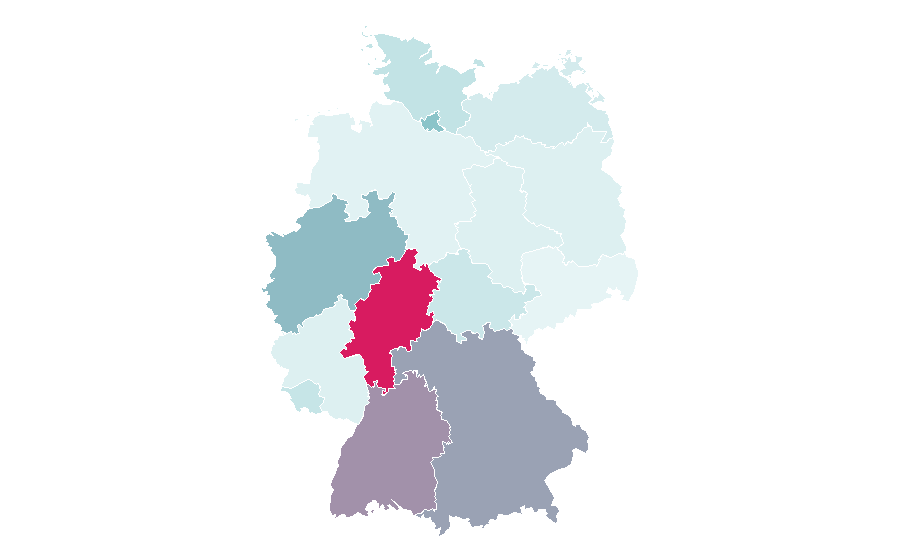 Affinity by region — Customer experience, Germany