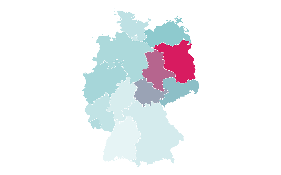 Affinity by region — Cyndi Lauper, Germany