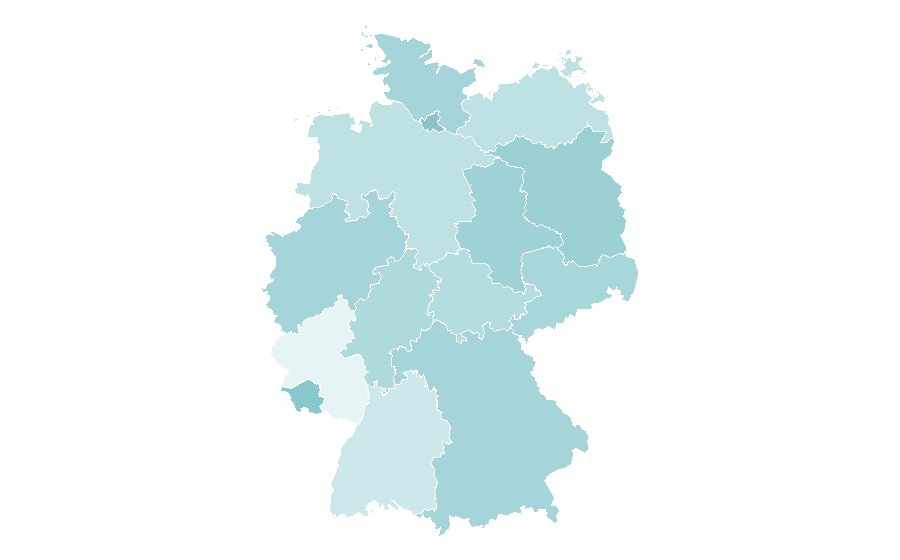 Affinity by region — Cynthia Nixon, Germany