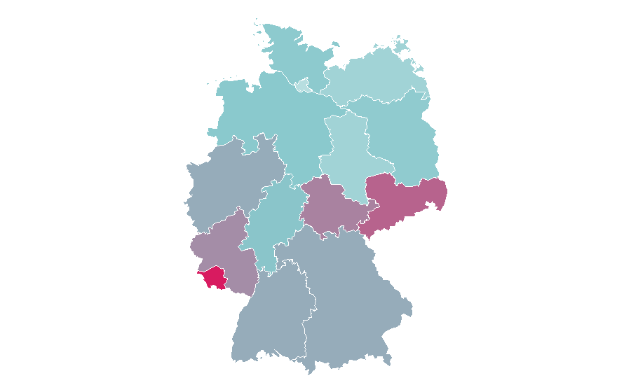 Affinity by region — Dacia Jogger, Germany
