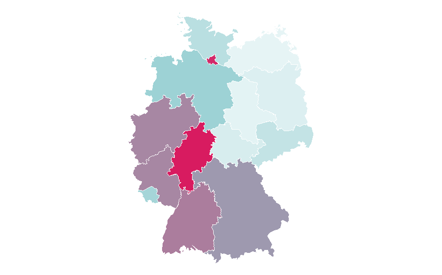 Affinity by region — Daddy Yankee, Germany