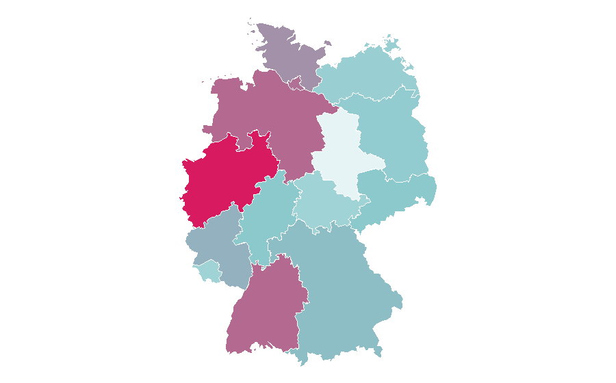 Affinity by region — Dagi Bee, Germany
