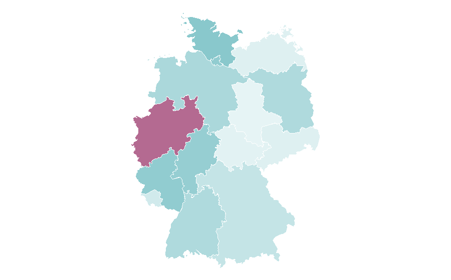 Affinity by region — Dagmar Rosenfeld, Germany