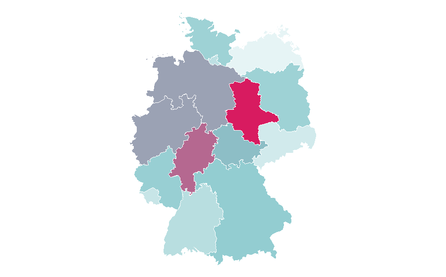 Affinity by region — Dallas (1978 TV series), Germany