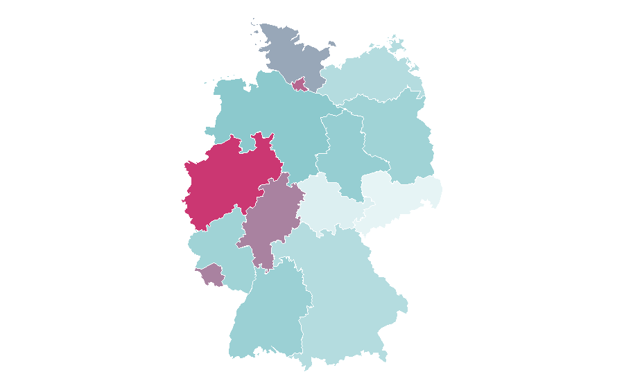 Affinity by region — Damon Wayans, Germany