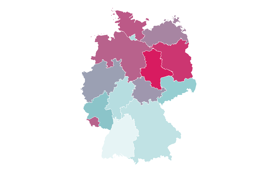 Affinity by region — Dan Aykroyd, Germany
