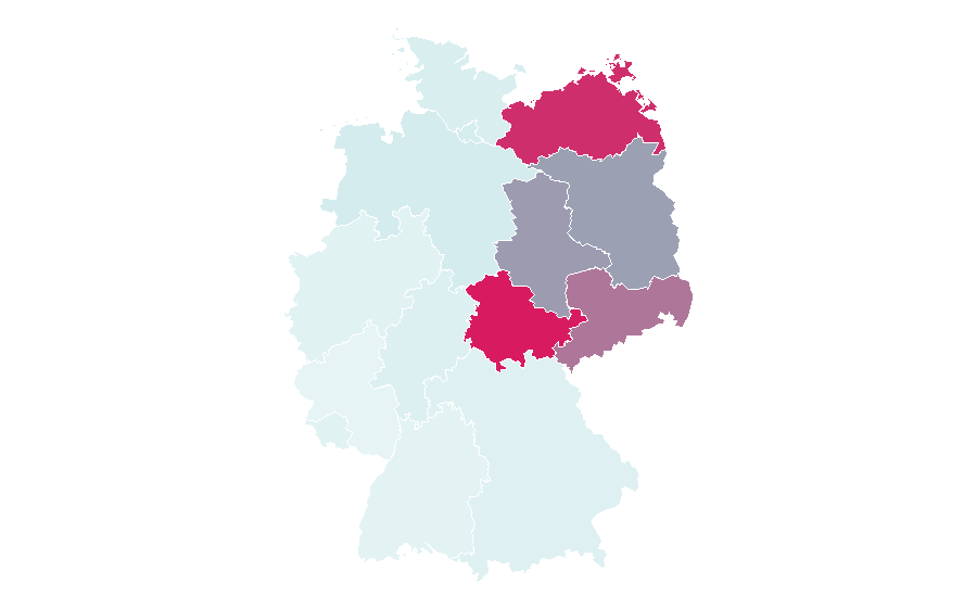 Affinity by region — Dance Dance Revolution, Germany