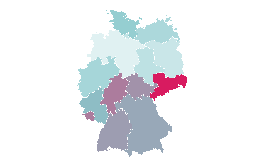 Affinity by region — D&R, Germany