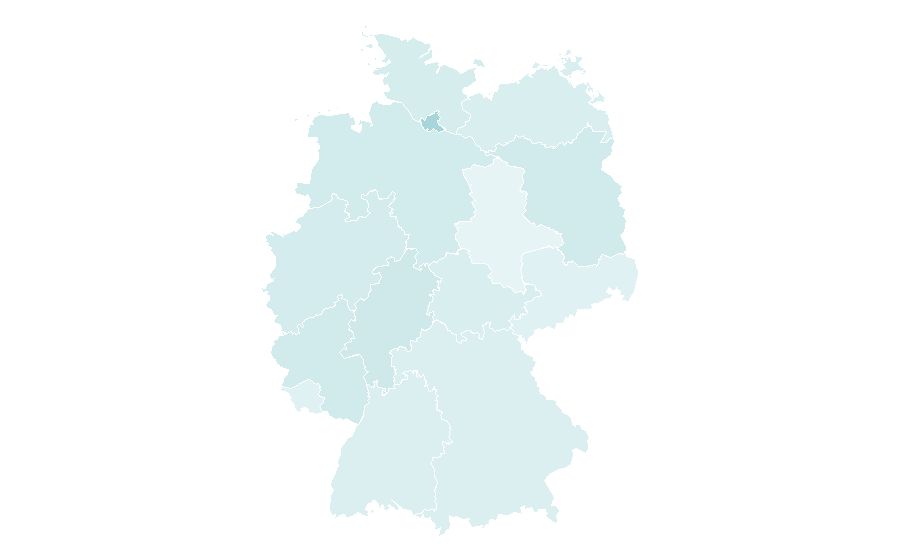 Affinity by region — D'Angelo, Germany