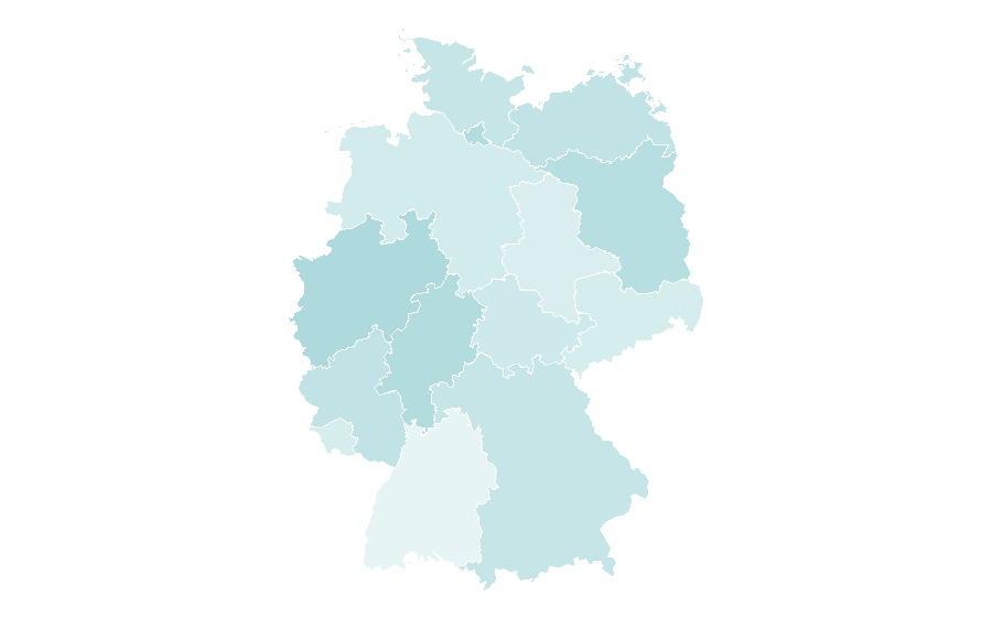 Affinity by region — Daniel Day-Lewis, Germany