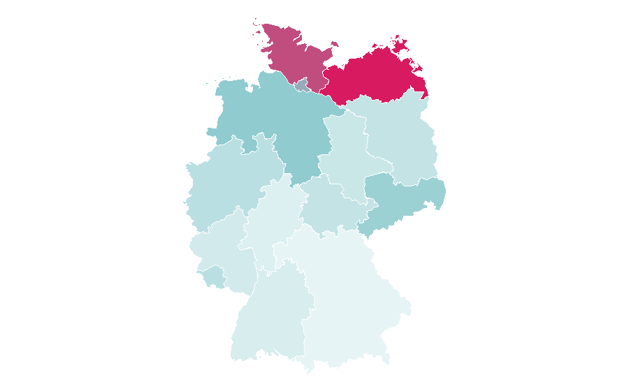 Affinity by region — Daniel Hope (violinist), Germany