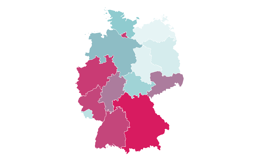 Affinity by region — Daniel Ricciardo, Germany