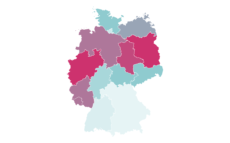 Affinity by region — Danny DeVito, Germany