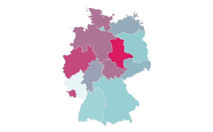 Affinity by region — Danny Trejo, Germany