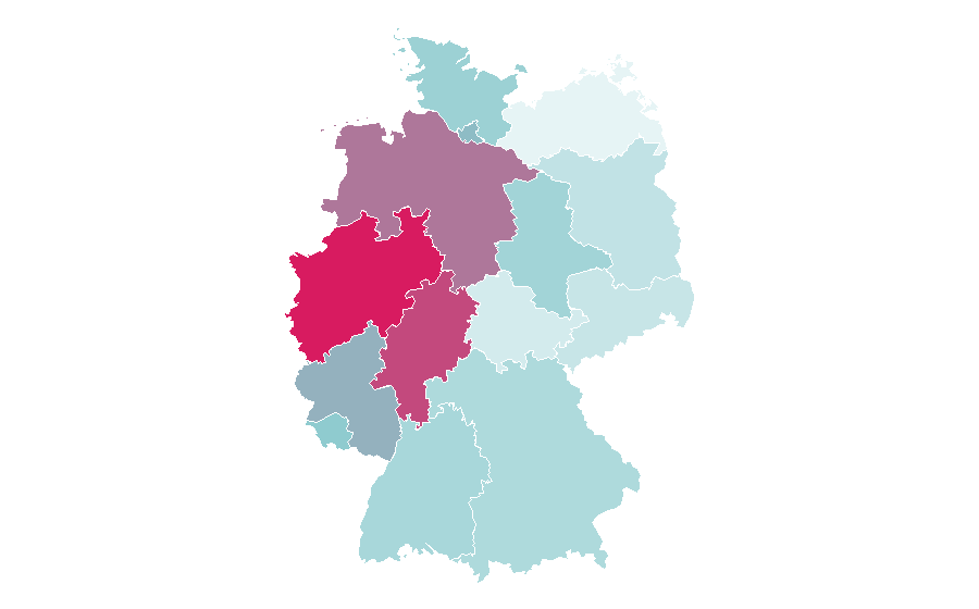 Affinity by region — Daredevil (film), Germany