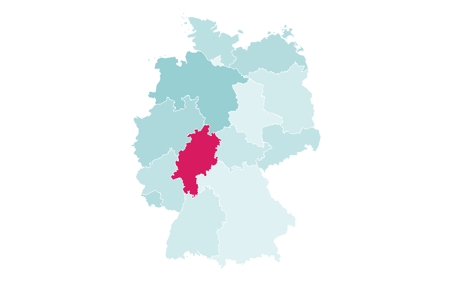 Affinity by region — Dark fantasy, Germany