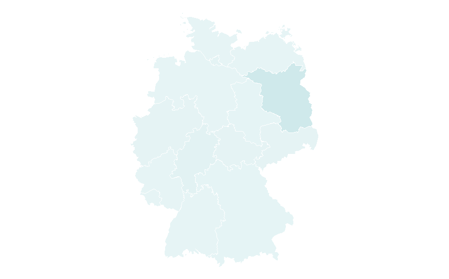 Affinity by region — Dark matter, Germany