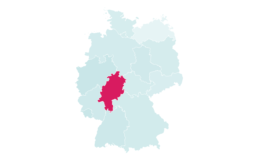 Affinity by region — Dark web, Germany