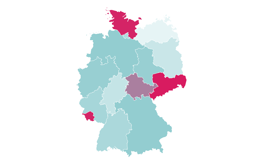 Affinity by region — dArtagnan, Germany