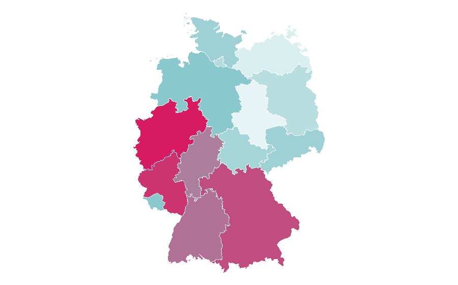 Affinity by region — Darth Vader, Germany