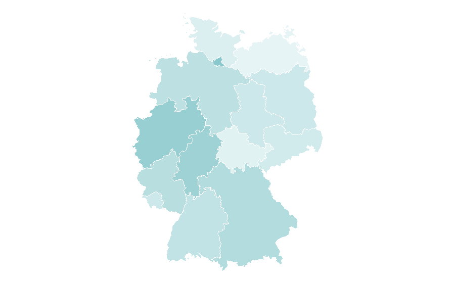 Affinity by region — Dave Franco, Germany